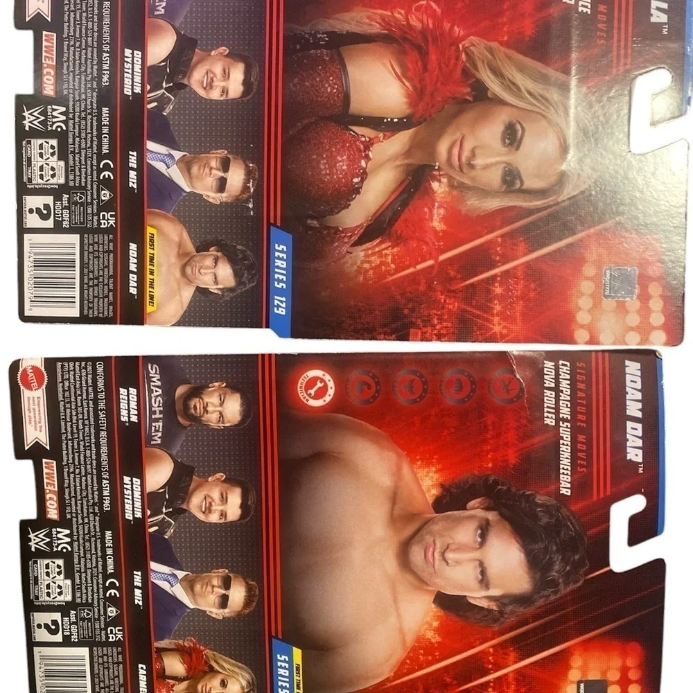 Mattel WWE Carmella & Noam 6'' Action Figures